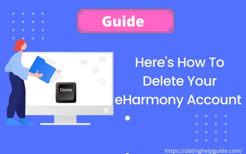how to delete your eharmony account